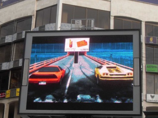 旋轉(zhuǎn)廣告屏，華楠駿業(yè)定做