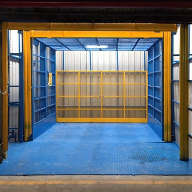 中山美的室內二樓標準升降平臺