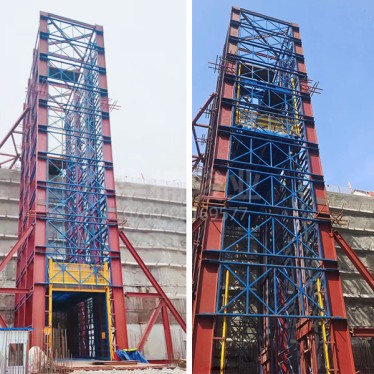 山東齊魯提土升降機